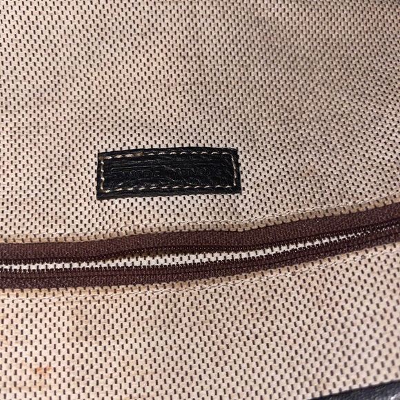 Dooney and Bourke Leather and Jacquard Handbag - Picture 4 of 5